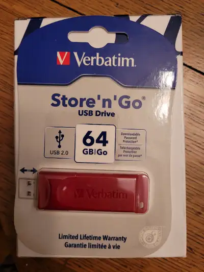 64 GB USB, View more
