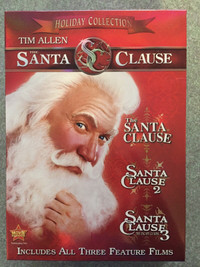 New Sealed Disney DVD set The Santa Clause 1 2 3 Tim Allen