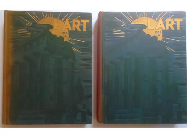 OLD BOOKS: the art from its origins to the present day VOLUME 1 and two62864745873666122