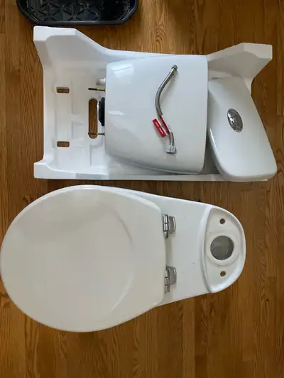 dual flush toilet. free. , View more