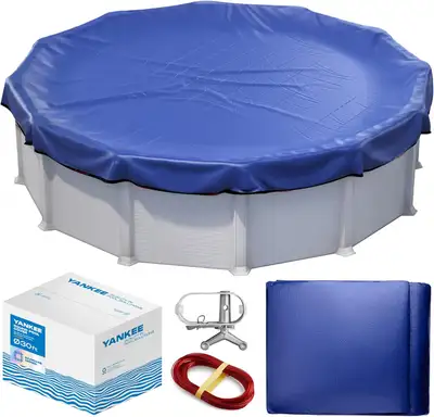 Winter Pool Cover 30 ft Round for Above Ground, View more