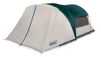 Coleman Euro Cabin 3Season, 6Person Camping Tent w/ Weatherproof