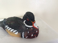 Carved Wood Duck Decoy,