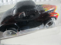 Tyco R/R 40 Ford Coupe Black with Flames HO Slot Car New Factory