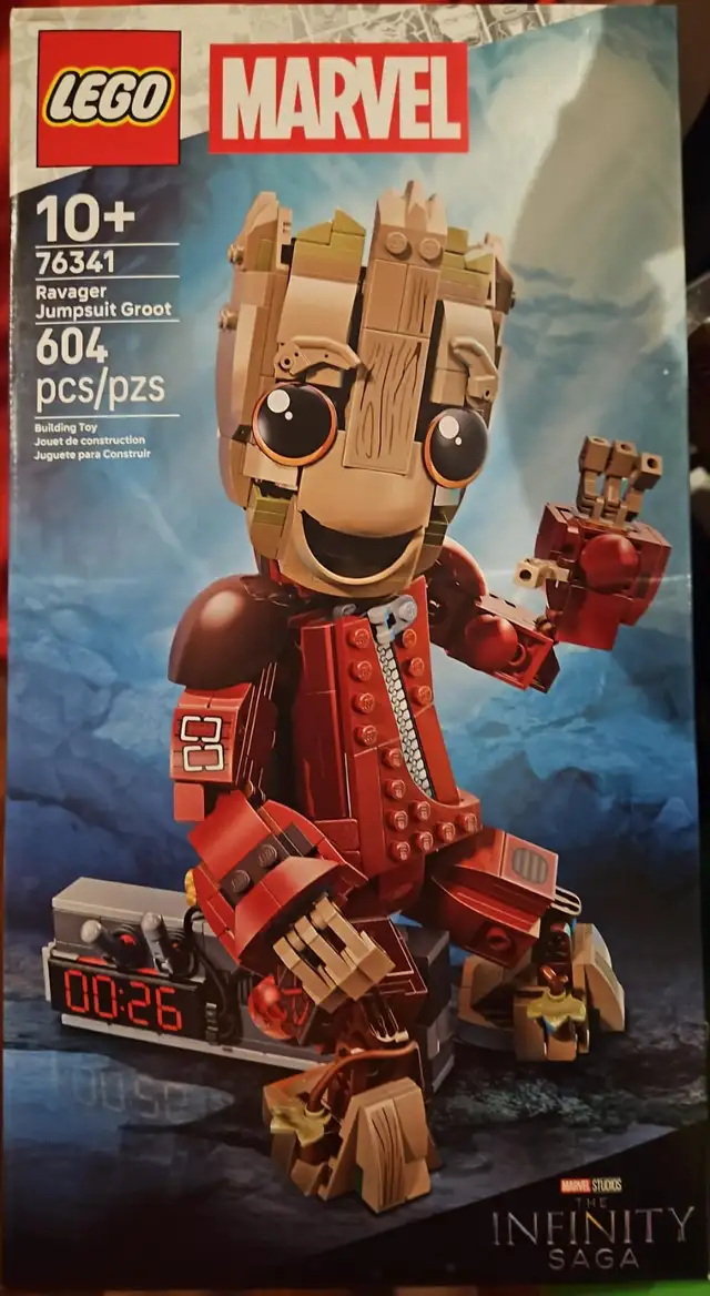 Lego Marvel 76341 Ravager Jumpsuit Groot New Sealed MSRP$80
