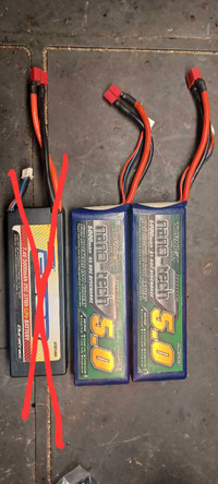 RC 2s lipo batteries