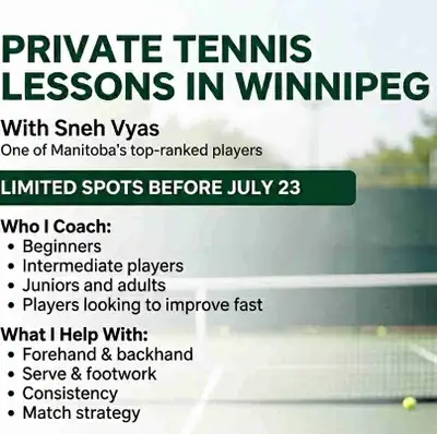 Private Tennis coaching , View more