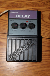 Delay Pedal Vintage  Analog Rocktek ADR-02