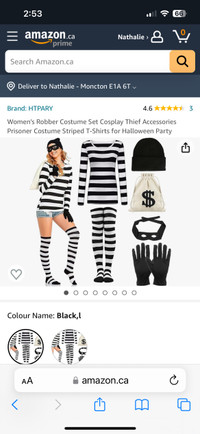 Halloween costume- robber