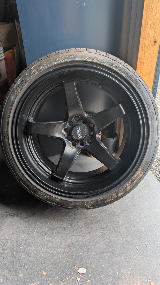XXR Rims and Tires: 18x10 (265/35zr18) - bolt pattern 5x114.3 in Tires & Rims in Ottawa - Image 3