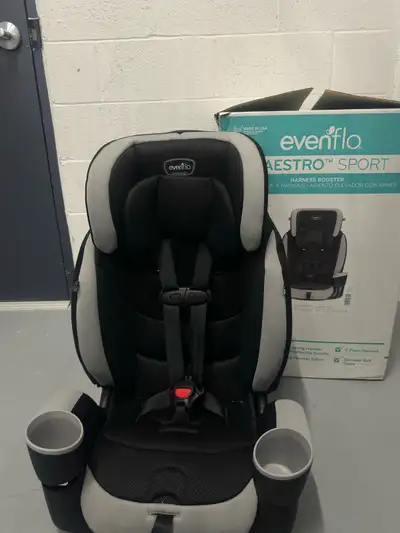 Grows with your child – safe & comfy! This 2-in-1 car seat offers: ✅ Forward-facing harness mode: 22...