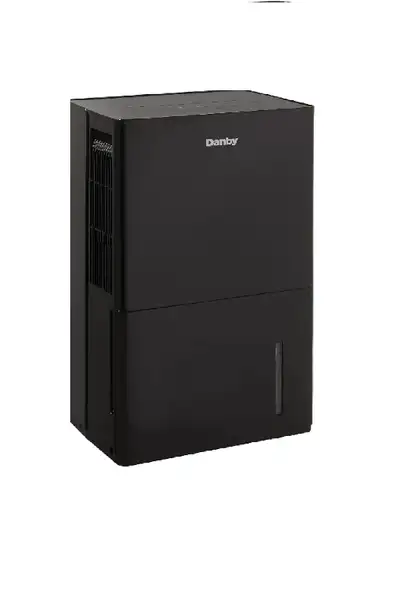 Danby 50 Pint Dehumidifier in Black with Smart Dehumidify, View more