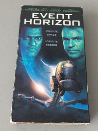 Event Horizon Movie VHS Video Cassette