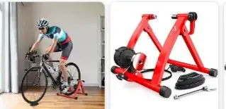 MOVING SALE ! bike exercises trainer\hockey sticks\kids pylons! in Frames & Parts in Ottawa - Image 3