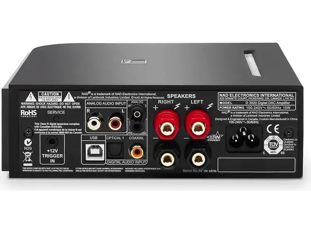 NAD D 3020 Digital DAC Amplifier in Stereo Systems & Home Theatre in Markham / York Region - Image 3