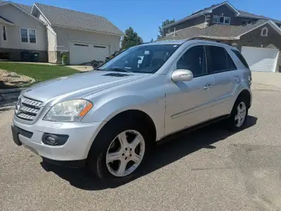 Mercedes ML 550 4matic. For sale asking $9,400 or open to offers. Low KMs, wasn't driven much throug...