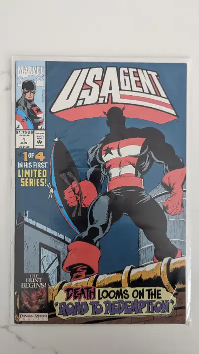 U.S. Agent - Marvel Comics - issue 1 - June 1993, View more