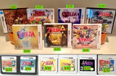 The Legend of Zelda Games - Nintendo DS 3DS, View more
