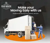 Moving Made Easy with Ready Movers! Flat Rate Quotes