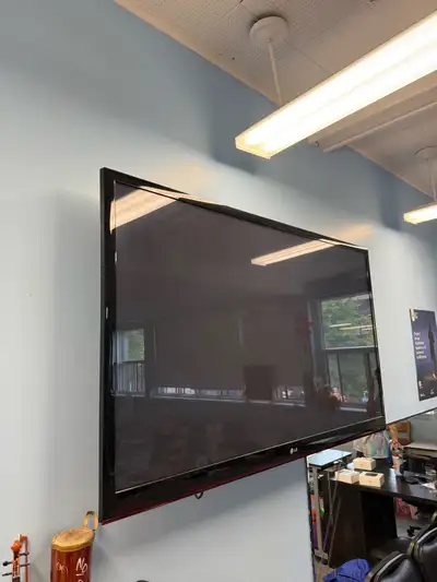 Television (LG) + Apple TV (brand new), View more