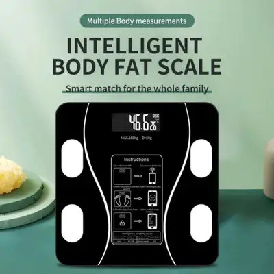 New arrivals 180 kg Smart Bluetooth bathroom scale. Digital body fat electric bathroom scale. Come w...