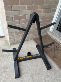 Weight stand - golds gym 