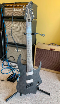 Etherial Zatha Carbon Fibre 7 String Guitar