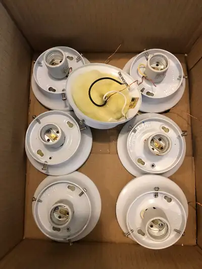 Westinghouse one-light flushmount interior ceiling fixtures $100, View more