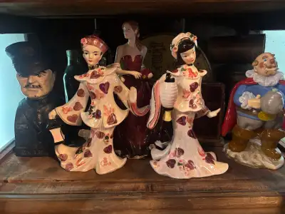 Geo Z. Lefton – Early 1950’s Japanese Dancing Figurines , View more