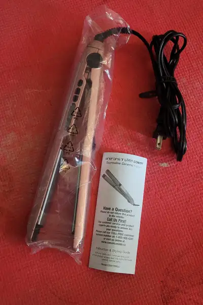 INFINITIPRO by CONAIR Tourmaline Ceramic Flat Iron, View more