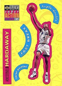 1996-97Collectors Choice Super Action Stick#S19Anfernee Hardaway