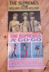 Two Supremes Albums (Vinyl) for sale