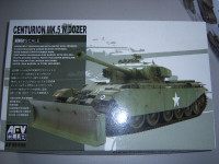 AFV CLUB AF35106 1/35 British Centurion W/Dozer Tank Model