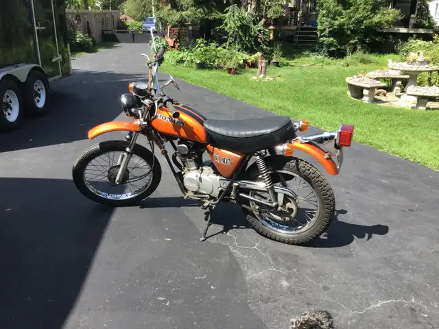 1974 Honda Motorcycle XL100 in Street, Cruisers & Choppers in Kitchener / Waterloo - Image 2