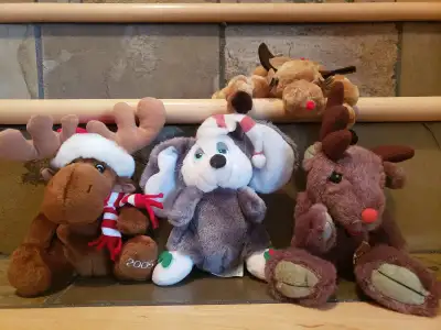 CHRISTMAS PLUSH ANIMALS , View more
