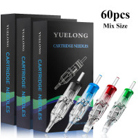 60PCS Mix Size Tattoo Cartridge Needles 3RL 5RL 7RL 9RL 5RS 7RS