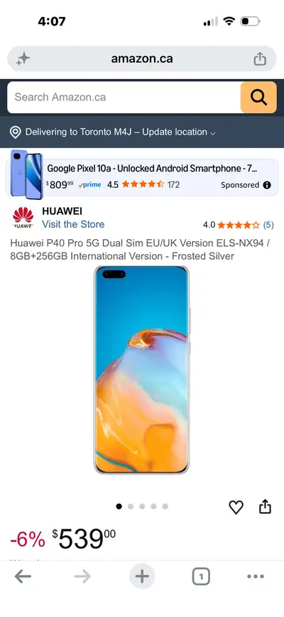 Hawei P40 Pro, View more