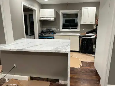 Quartz Kitchen Countertops $$ Cheap Price , View more