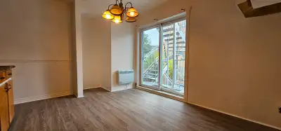 Grand 3 1/2 Situé au 9085 Sherbrooke Est, au 1er étage dans une 8-plex tranquille avec 2 balcons (av...