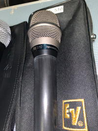 Microphone - EV RE-510 Condenser Mi with carry case
