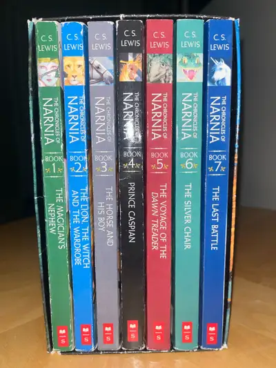 the chronicles of narnia books 1-7, View more