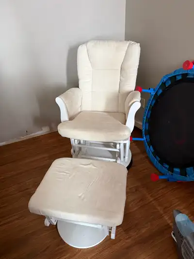 Nursery Rocking Chair with Ottoman, View more