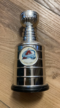 Labatts Blue Mini NHL Stanley Cup Colorado Avalanche 4.25" - HOC