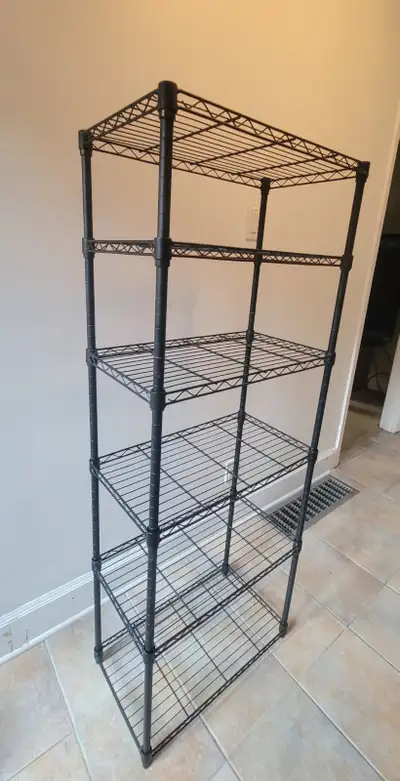 Metal Shelving Unit, 5ft, View more