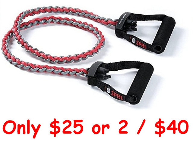 SPRI Braided Xertube Resistance Bands NEW Sealed 40% off in Exercise Equipment in St. Catharines
