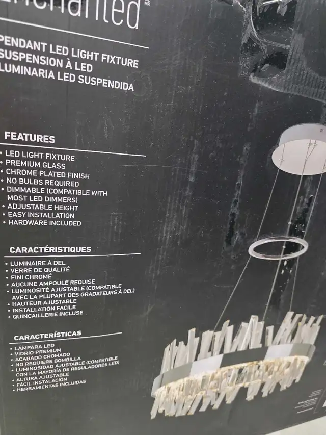 Artika enchanted pendant LED light fixture Chandelier in Indoor Lighting & Fans in London - Image 4