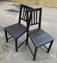 chaise IKEA -- STEFAN -- bois massif
