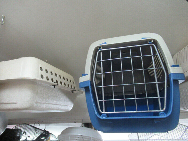 Cage à chien, transporteur chat ou animaux, plastique ou broche dans Accessoires  à Laval/Rive Nord - Image 2