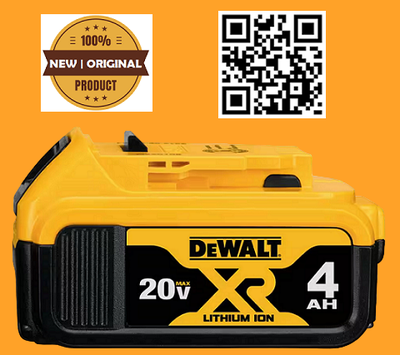 Dewalt 20V XR 4AH Battery | Brand New | Firm Price !!!!, View more