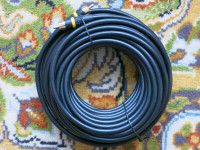 Coaxial A/V RCA Cable 50 ft long